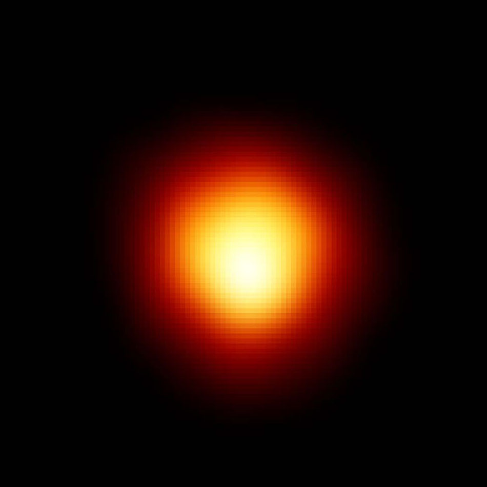 Betelgeuse vista da Hubble (crediti: NASA)