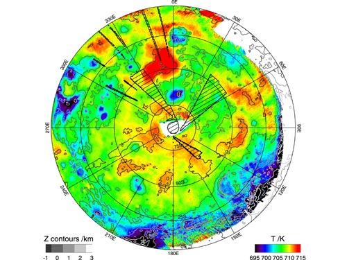 La mappa di Venere (crediti: ESA/VIRTIS/INAF-IASF/Obs. de Paris-LESIA)