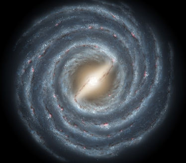 La Via Lattea (crediti: NASA)