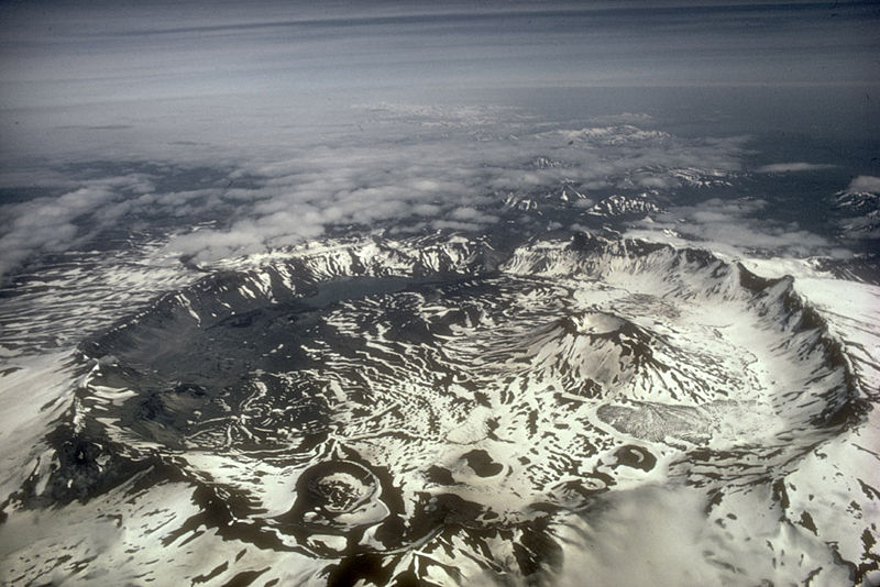 La caldera dell'Aniakchak in Alaska (crediti: M. Williams, National Park Service)