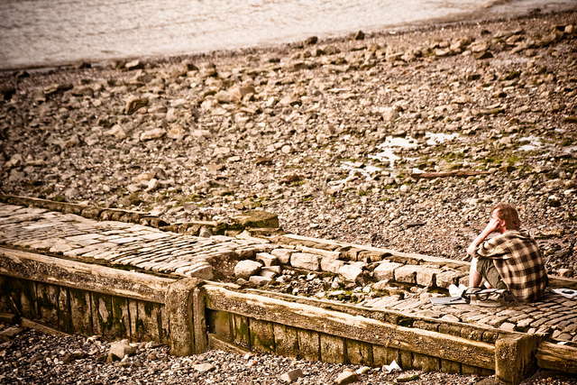 Alone On The Foreshore