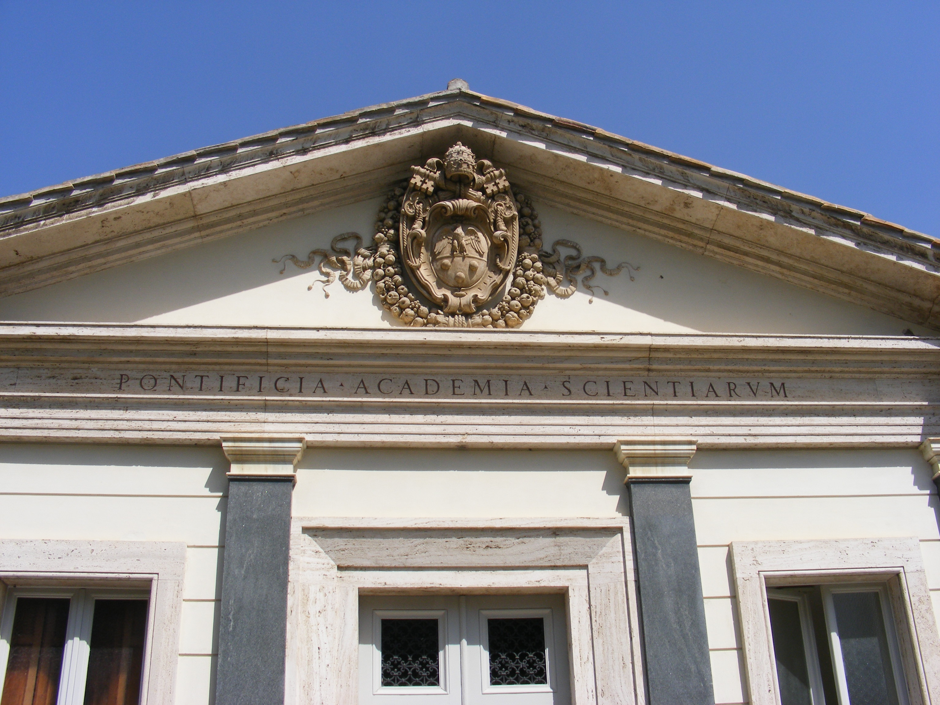 Pontifical_Academy_of_Sciences,_Vatican_-_entrance